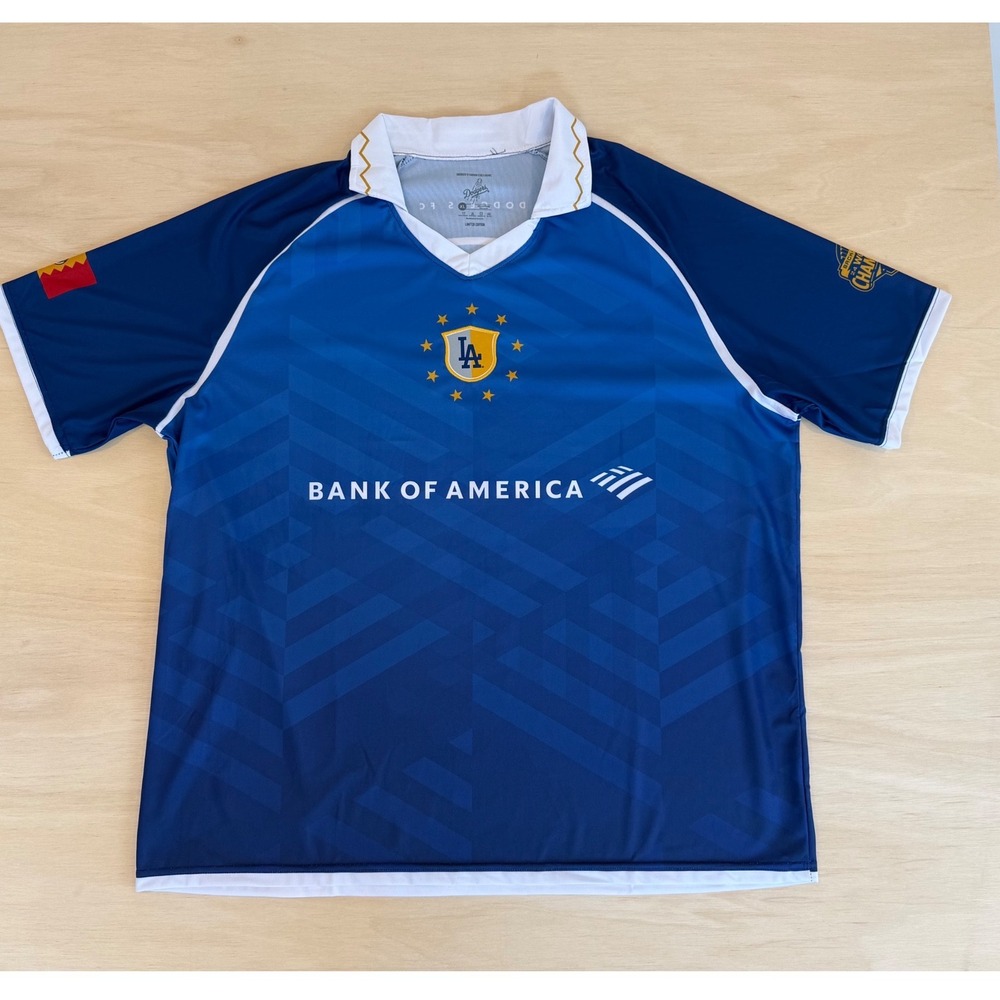 2026 Dodgers FC Soccer Jersey XL BOA Giveaway World Cup LA Blue Promo